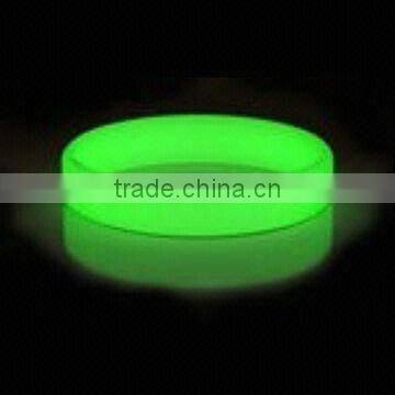 Glowing silicone bracelet, anti mosquito wristband
