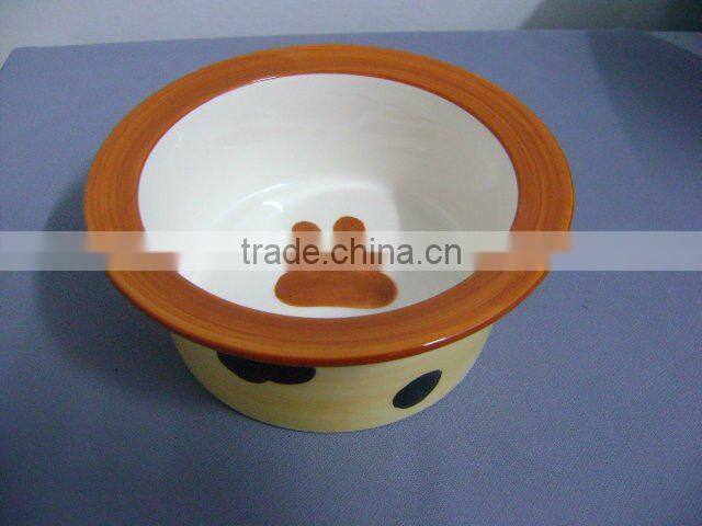 porcelain pet bowl