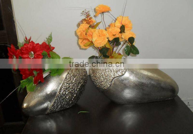 Interior Decoration Aluminium Flower Vases