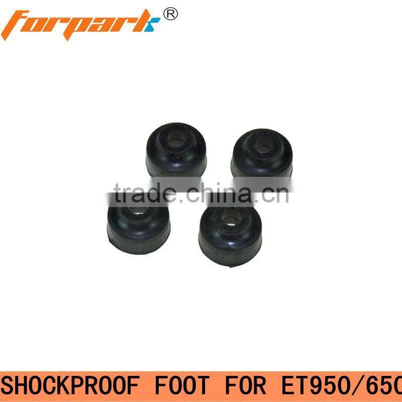 Gasoline Generator spare parts ET950 (650) shockproof foot