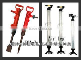 Durable drill rods for pneumatic rock drill