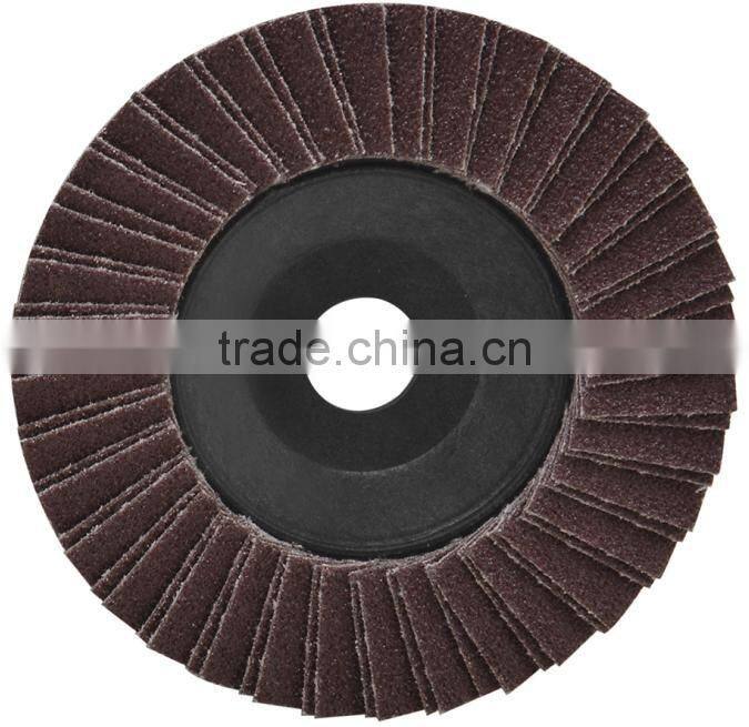 Aluminum Oxide with Plastic Cover Flap Disc