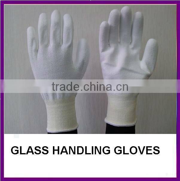 PU Coated Cut Resistant Gloves For Glass Handling ZM779