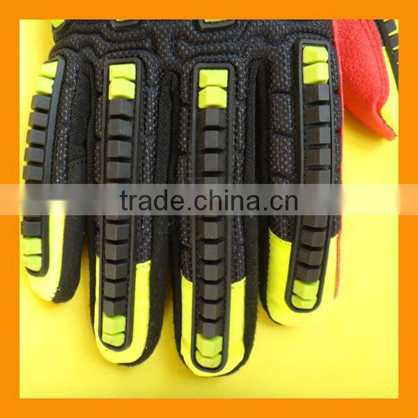 Rigger Style Anti Vibration Oil Resistant Safety Gloves