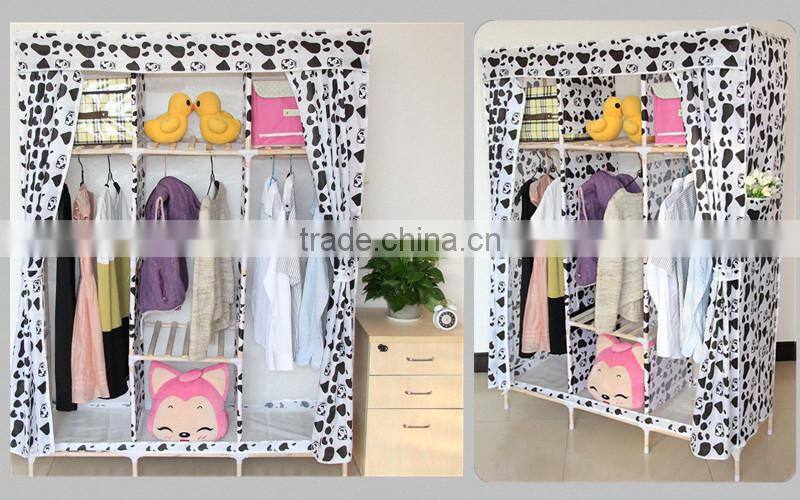 space saving modular modular folding wardrobe