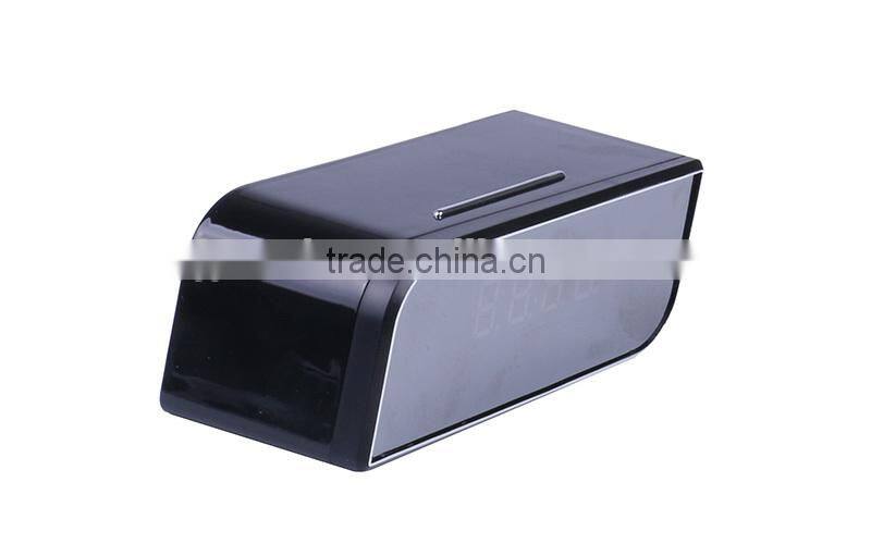 2016 new trendy products hidden wifi security clock camera ,h0tux 1080p table clock wi-fi camera