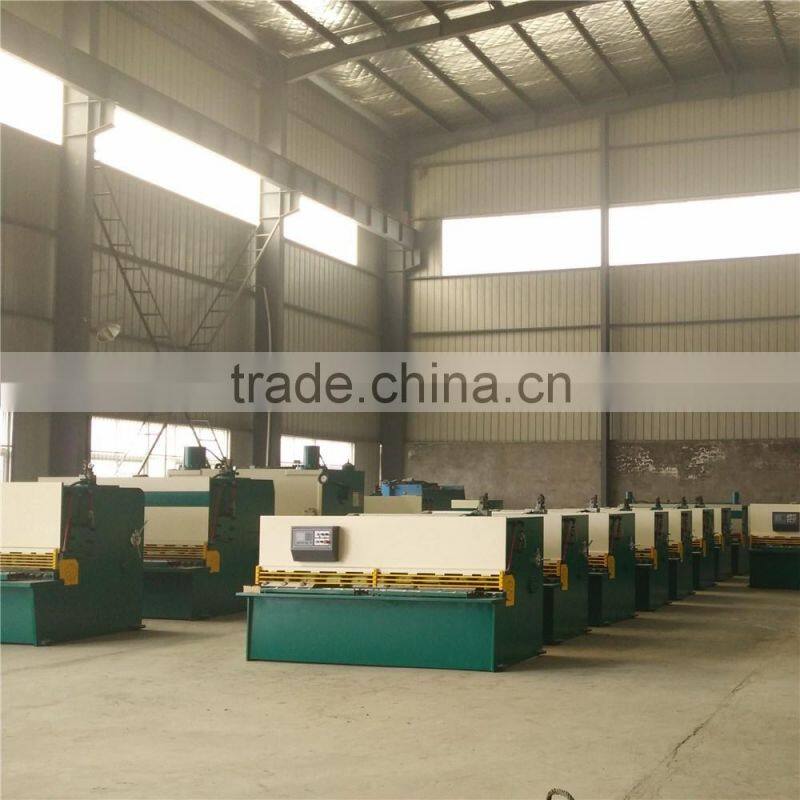 Professional manufacturer Trade Assurance 8mm 2500mm hydraulic shearing machine