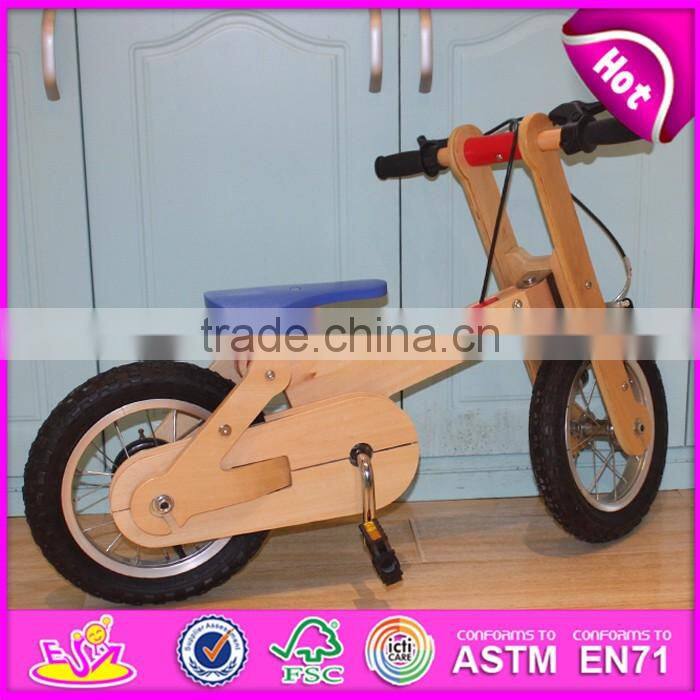 Best design children balance wooden bike for sale W16C115-S