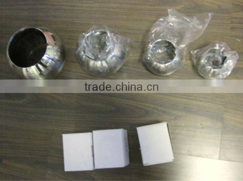 Forged hollow brass valve ball