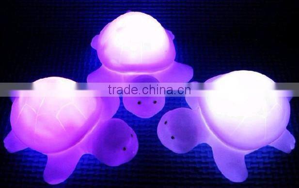 Kinderglo Portable Fun and Safe Rechargeable Night Light Turtle