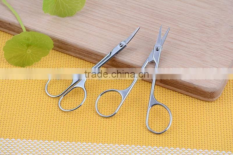 hot stainless steel makeup scissors eyebrow scissors