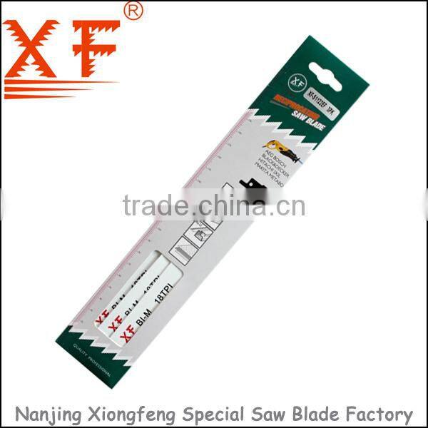 XF-S1122EF 3PK : 9" 18TPI for metal cutting reciprocating saw blade tool set