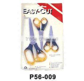 SCISSORS SET WITH WOODEN BLOCK