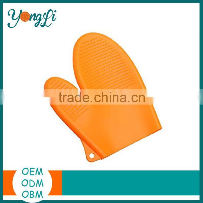 Wholesale Oven Heat Insulation Mitts Silicone Baking Gloves