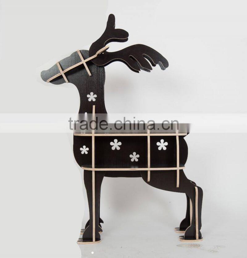 MDF Wooden Animal Decoration for Holding Books