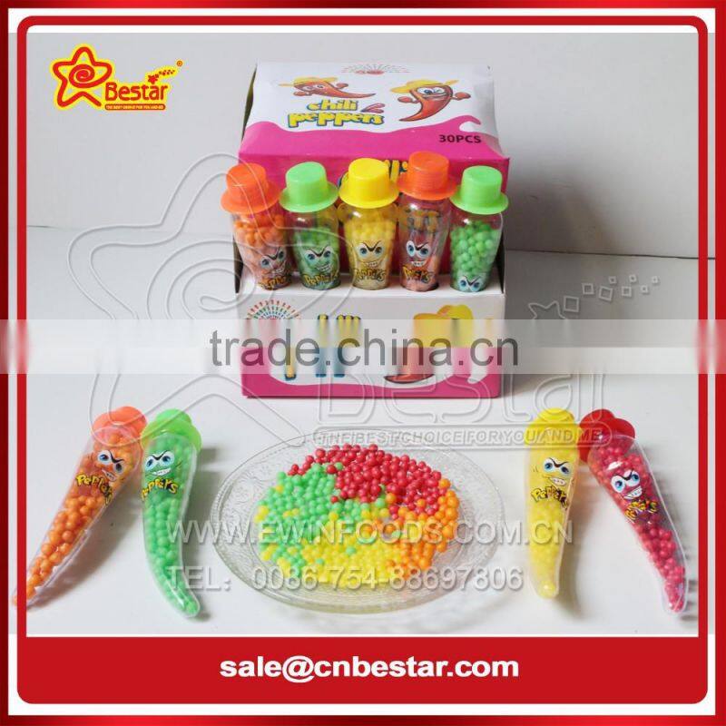 Bottle Shaped Stars Shaped Rock Crystal Sour Candy 6g