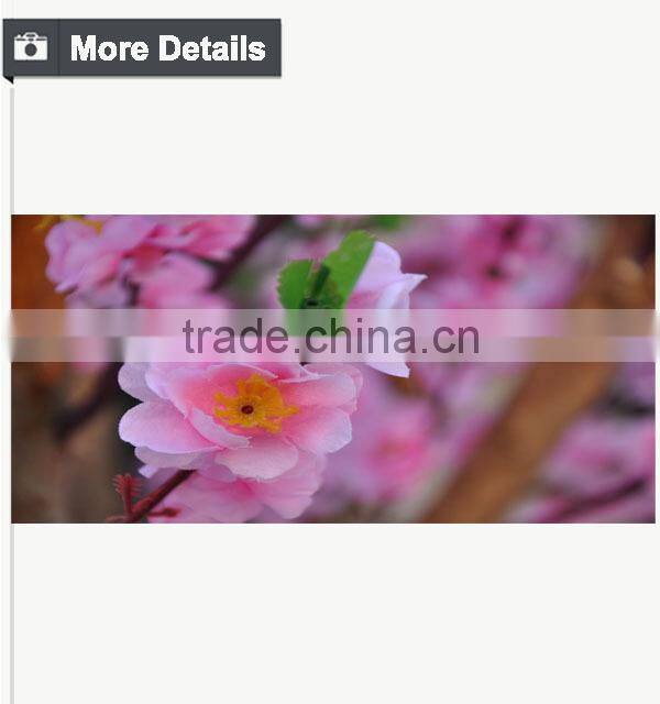 2015 Spring new product cherry blossom flower lagrge artificial decorative tree artificial cherry blossom tree