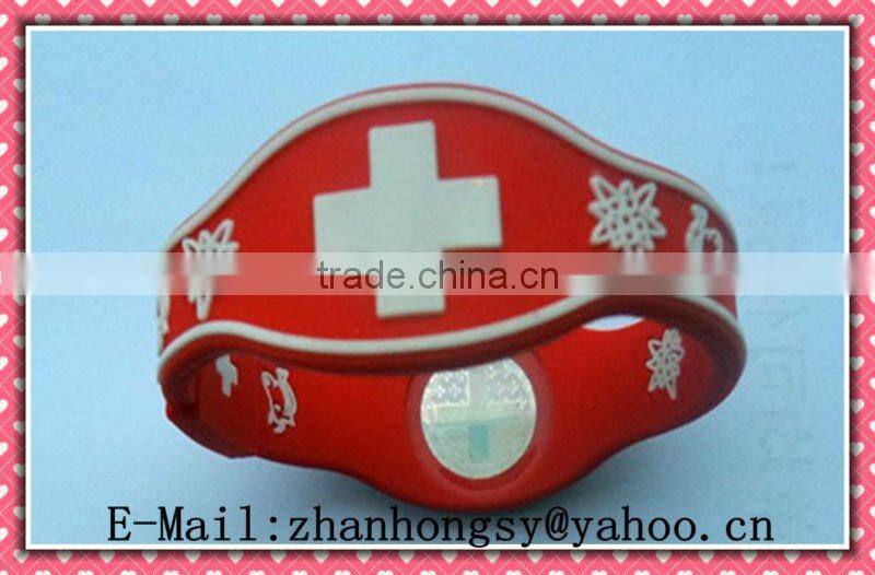 non-toxic tastless personalized silicone bracelets