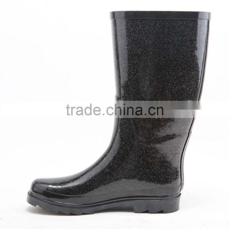 2015 new design cheap rubber rain boots for woman