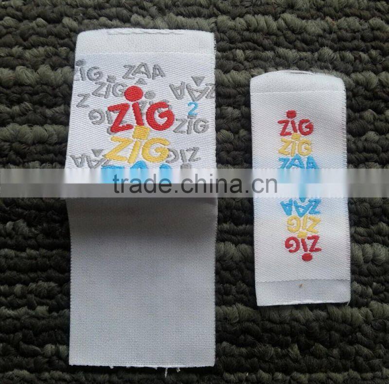 Garment Care Label/Garment Tags Labels/Polyester Woven Cloth Labels