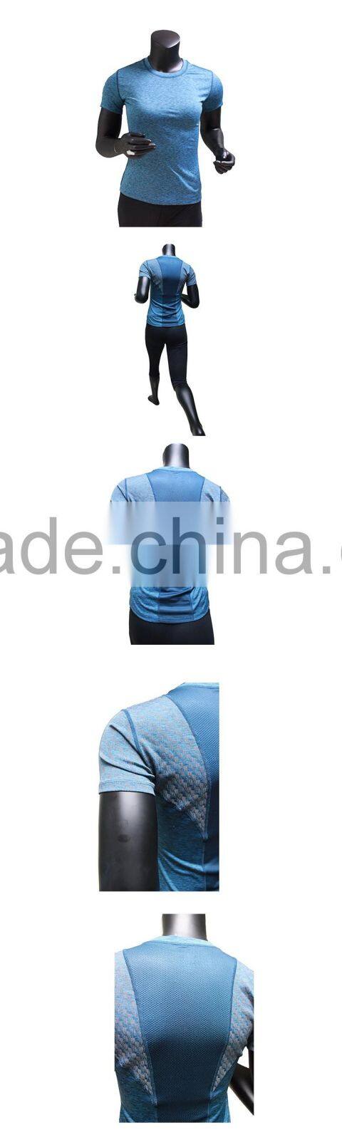 Fitness Sportswear Printing T Shirt Price Woman Casual Shirt