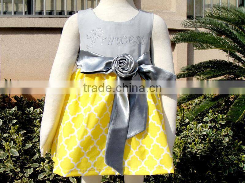 hot sale in morth america market child baby dress model dress