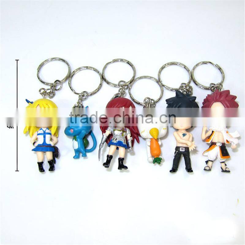 Fairy tail model action figure doll toys cute cartoon anime PVC figure wholesale toys