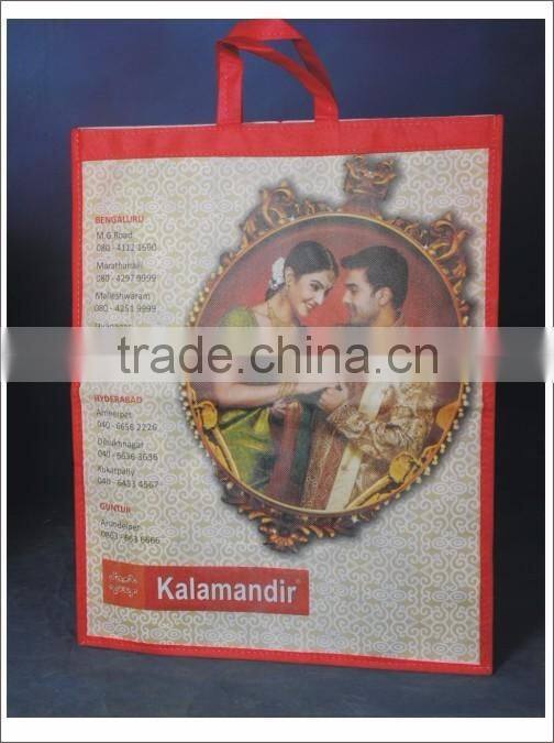 Non-Woven Bag with Flat Bottom and handles