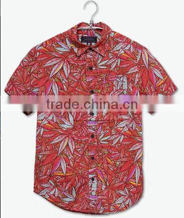 MENS PRINTED HAWAIIAN SHIRT 16NB