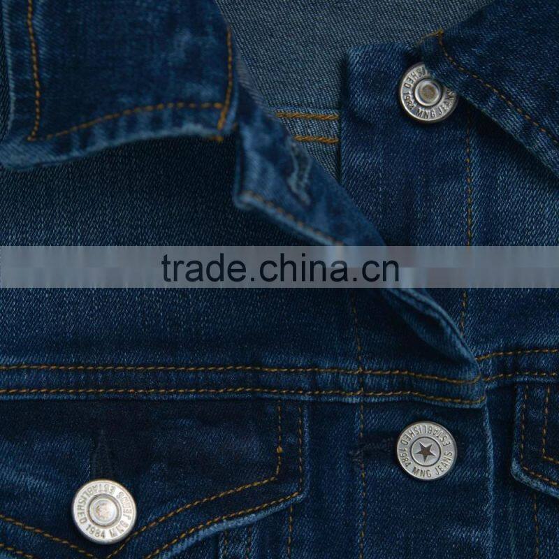 denim sleeveless jacket for women with pocket for summer