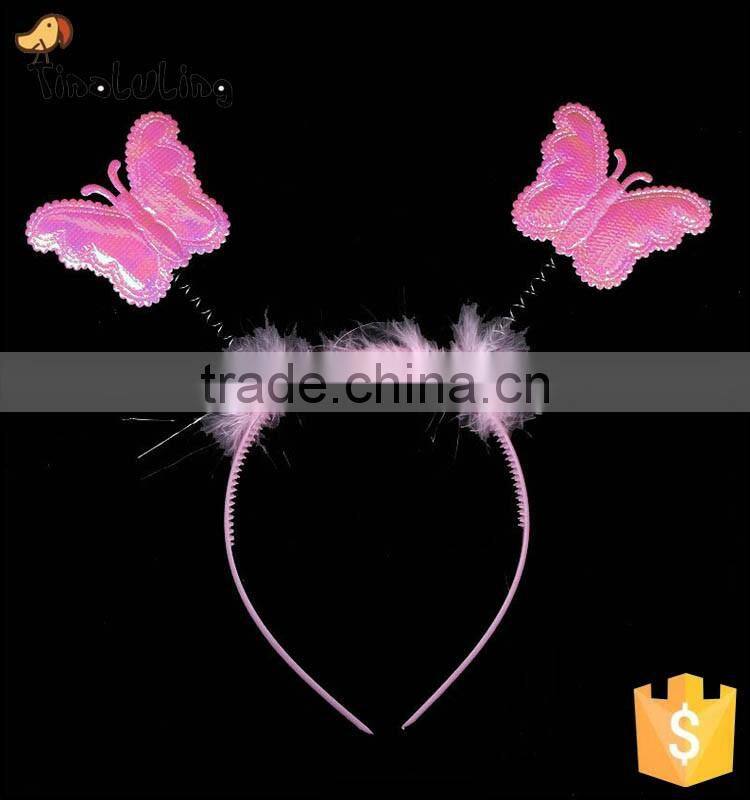 Fancy Girls Party Decorations Kids Butterfly Fairy Wing Red Nylon Butterfly Wings Sets