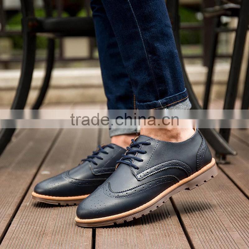 MS1018 New style 2017 man casual shoes retro men lace shoes
