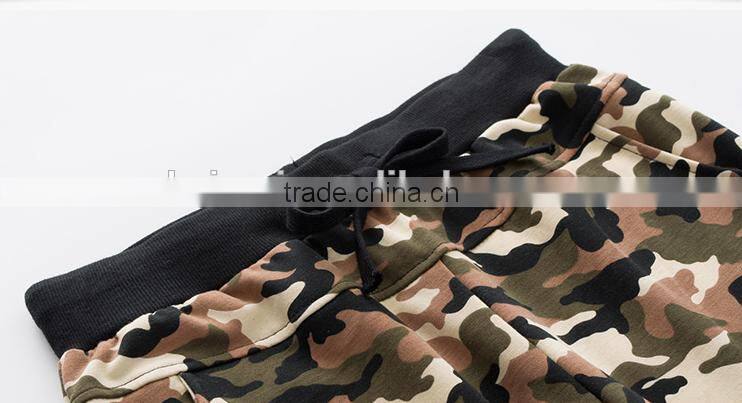 Fashionable ladies full printing camouflage cheaper wholesale good quality warm comfort fleece CVC80/20cotton
