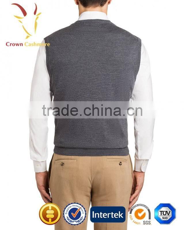 Hot Sale 100 Cashmere Sweater Vest for Men