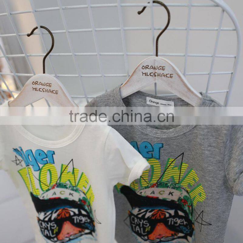 wholesale kids t shirt printing with cotton children t shirt
