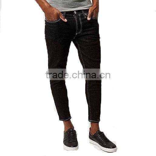 Denim Jeans Washed Black Denim Jeans Dongguan Wholesale