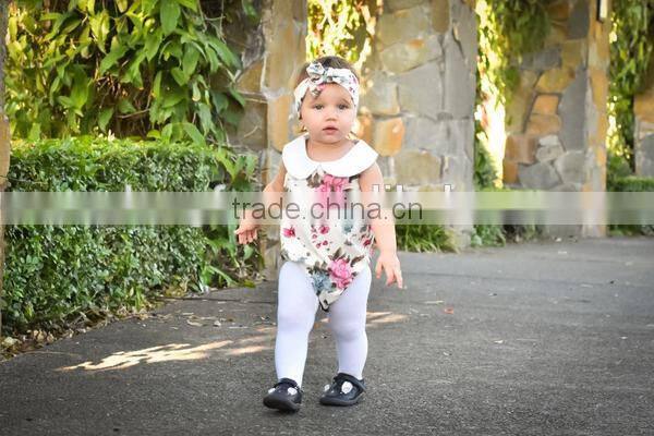 Newest Arrive Onesie Baby Romper Organic Cotton Baby Clothes Plus Headband