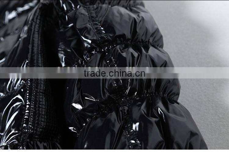 custom 2017 latest fashion western ladies winter duck down feather women jackets