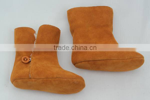 Wholesale Children Leather Boots Winter Boots