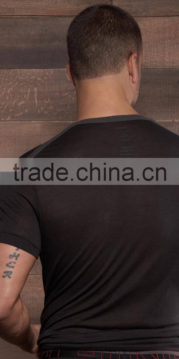 Mens fitted crew t-shirt H201417