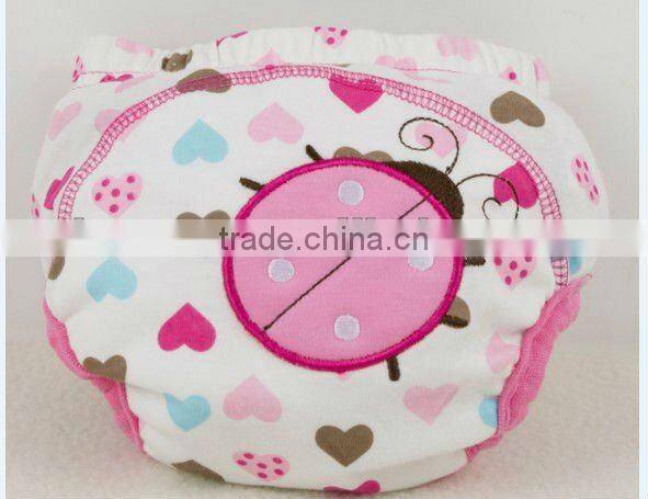 7 designs can choose baby underpants ,colorful original cotton baby Pants for summer ,cute design Baby Shorts,anti diaper urine