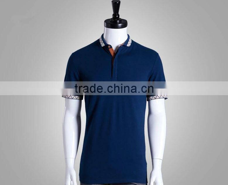 2015 short sleeve mans polo shirts t shirt wholesale in China
