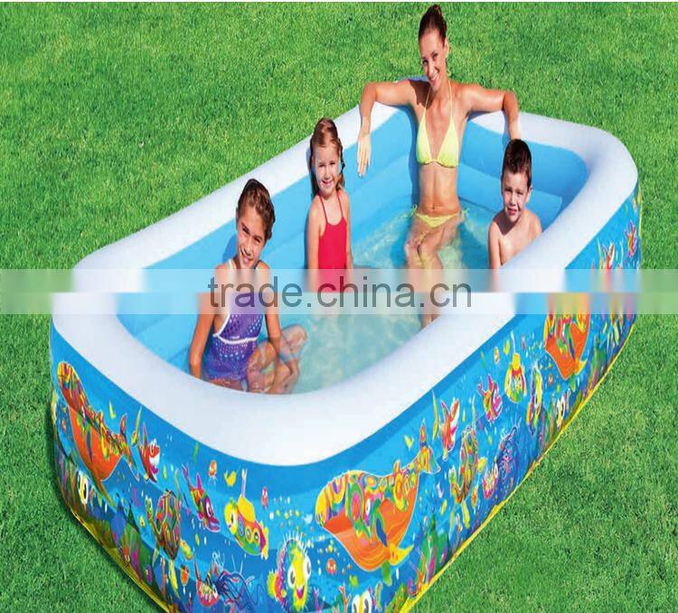 Bestway 3.05 m x 1.83 m x 56 cm Three-ring Rectangular Tank