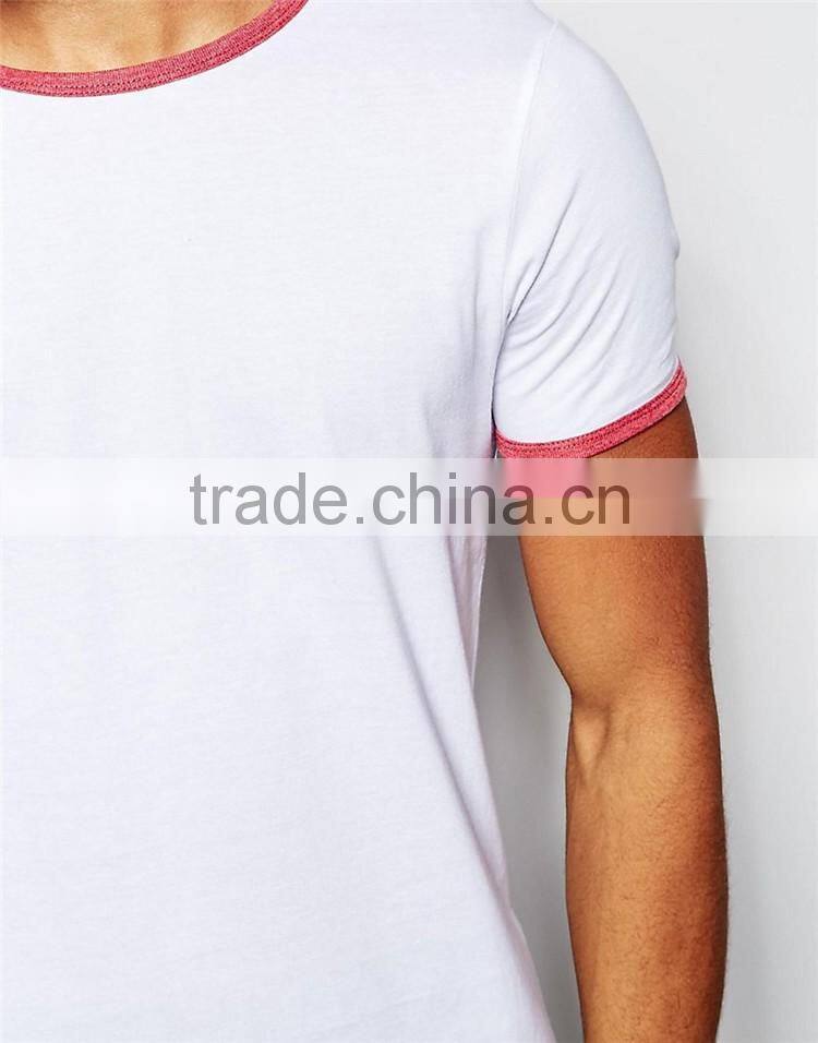 2017 Guangzhou Shandao OEM Factory New Arrival 180g 100% cotton Plain Cheap Short Sleeve O-Neck MenT Shirt