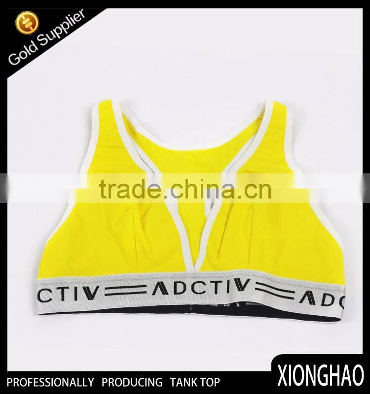 OEM high qaulity and cheap price various bright color bralette for Yoga