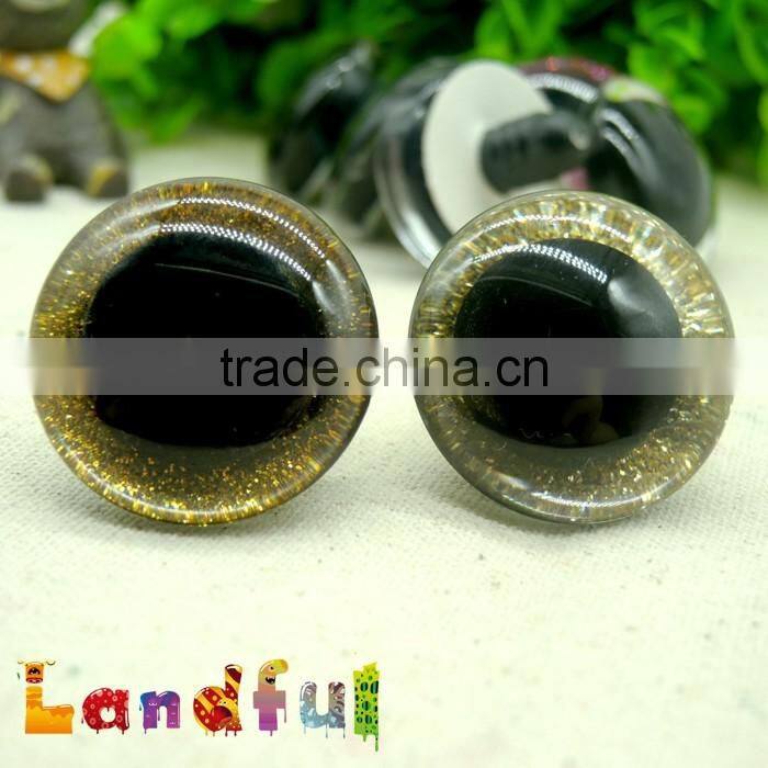 Big Bright Glitter Soft Toy Eyes Cuddly Leopard Plastic Sparkle Toy Eyes