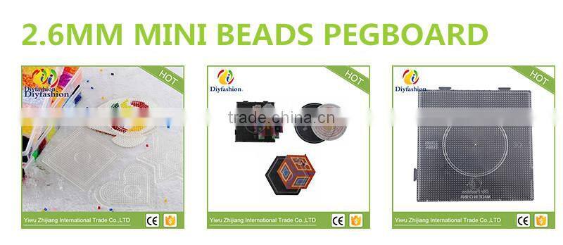 2.6mm Diyfashion mini beads educational toys hama perler beads for kids
