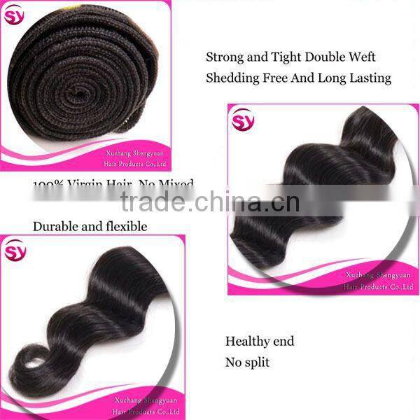 wholesale virgin cuticle correct remy deep wave human hair bulk