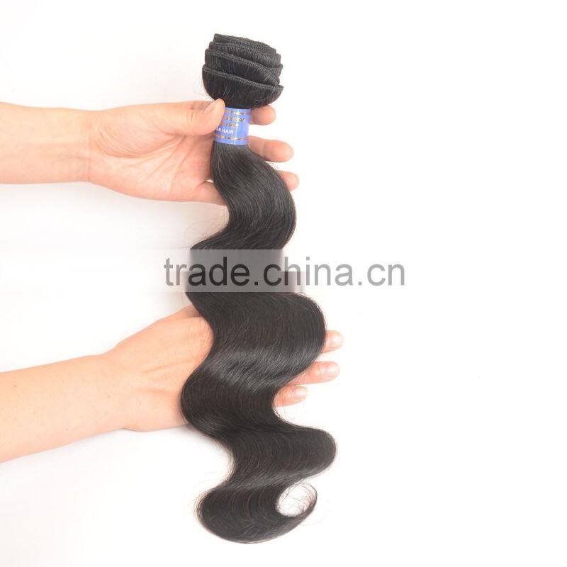 100% human hair,body wave hair weft