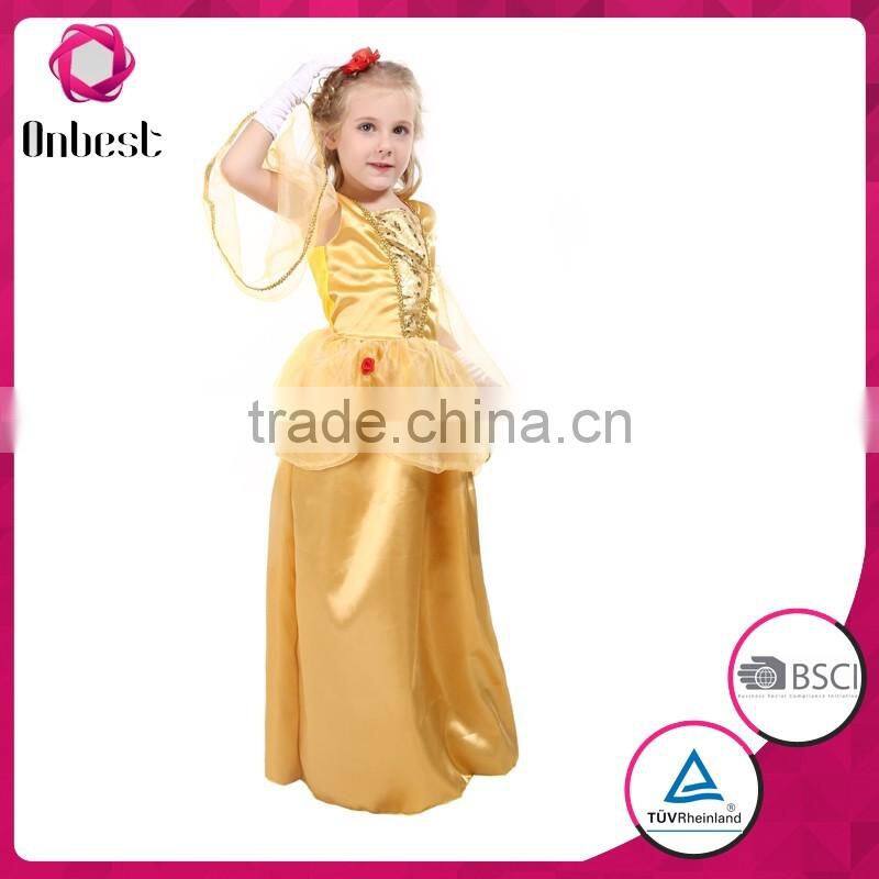 High quality kids fascinations halloween costumes lolita costume dress western costume for baby girls